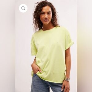 NWT Free People We The Free Nina Tee Size Medium